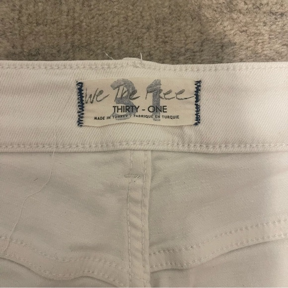 Free People White Denim Jeans - Picture 4 of 10